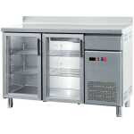 Frente Mostrador Refrigerado con Puertas de Vidrio 4 puertas de 2542 x600 x1045h mm CORDOBA FMCH-250V