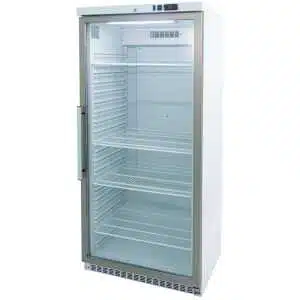 Armario GN2/1 Lacado Blanco 600 litros Puerta de Cristal Refrigerado de 780 x745x1865h mm CORDOBA ARCH-600V