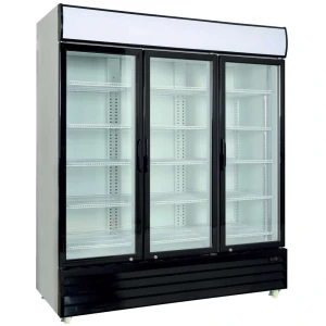 Armario Expositor Refrigerado 1600 litros 3 Puertas Batientes de Vidrio de 1720 x730 x2060h mm PEKIN CST1600