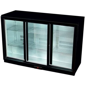 Botellero Expositor Contramostrador 3 puertas correderas de 1350 x520 x900h mm PEKIN BB-3S