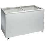 Congelador Horizontal Puerta Vidrio Corredera de 1283 x670 x895h mm AVEIRO ICE400NTVS