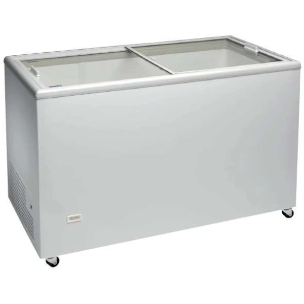 Congelador Horizontal Puerta Vidrio Corredera de 1503 x670 x895h mm AVEIRO ICE500NTVS. 67kg.