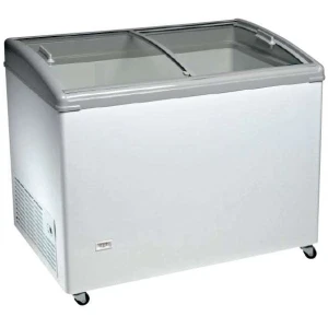 Congelador Horizontal Puerta Vidrio Curvo Corredera de 1503 x670 x900h mm AVEIRO TCHC500N