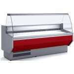 Vitrina Refrigerada Cristal Curvo Fondo 900 dim.2995x940x1235h mm Línea Córdoba VED-9-30-C