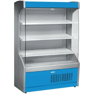 Mural Refrigerado Expositor 4 Estantes Fondo 700 de 705 x700 x1998h mm AVEIRO MPL070-A azul