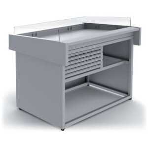Mostrador Pescado dim.1200x950x990h mm Línea Córdoba DBFP-120