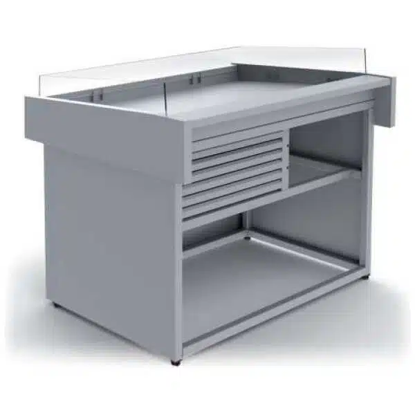Mostrador Pescado dim.2700x950x990h mm Línea Córdoba DBFP-270