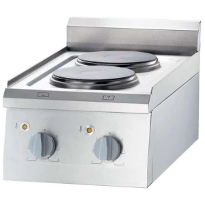 Cocina eléctrica sobremesa 4 zonas 800x700x250h mm 4x2