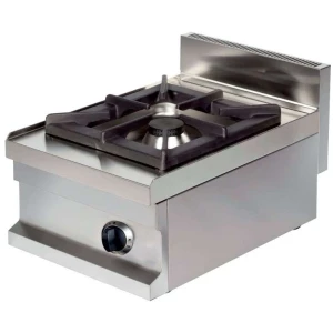 Cocina a gas sobremesa 1 fuego 6kw 400x600x265h mm GS604 Línea Estambul