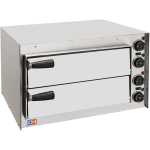 Horno Eléctrico de Pizza Compacto 2 pizza diámetro 35 cm AVEIRO FP35PI