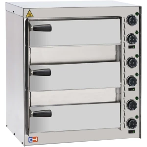Horno Eléctrico de Pizza Compacto 3 pizza diámetro 35 cm AVEIRO FP52PI