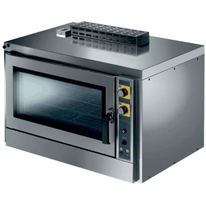 Horno de gas convección con HUMIDIFICACIÓN 5 bandejas GN1/1 KF1001GIXAL Línea Padova