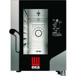 Horno eléctrico convección MILLENIAL BLACK MASK COMPACTO Gastronomía 6 bandejas GN1/1 MKF611CBM Línea Padova