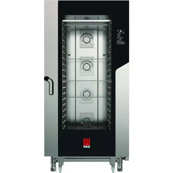 Horno eléctrico convección MILLENIAL BLACK MASK Gastronomía 20 bandejas GN1/1 MKF2011BM Línea Padova