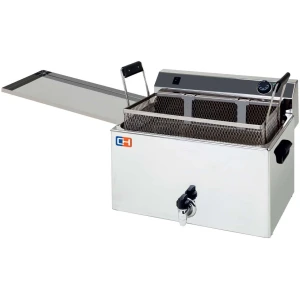 Freidora Especial Pastelería 16 litros 9 kw Trifásica de medidas 530x460x370h mm FP16L
