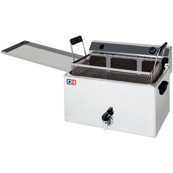 Freidora Especial Pastelería 16 litros 9 kw Trifásica de medidas 530x460x370h mm FP16L