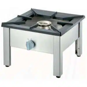 Cocina a gas auxiliar 1 fuego 565x605x380h mm 14 kW (sólo gas natural) 773035 Línea Varsovia