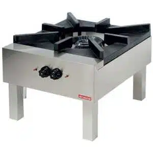 Paellero Industrial a Gas 18kw de 600x700x450h mm ESTAMBUL SPS706N (Gas Natural)