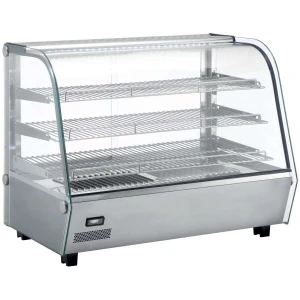 Vitrina caliente sobremostrador 160 litros de 856x568x685h mm Línea Pekín XCR-160L