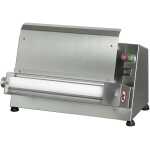 Laminadora Formadora de Pizza Semiautomática 1 rodillo de 26 a 40cm con pedal TREVISO S42MR