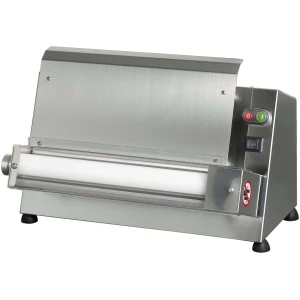 Laminadora Formadora de Pizza Semiautomática 1 rodillo de 26 a 40cm con pedal TREVISO S42MR