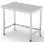 Mesa de Trabajo Acero inoxidable Central Sin Estante 2200x800x850h mm WTC180220S0