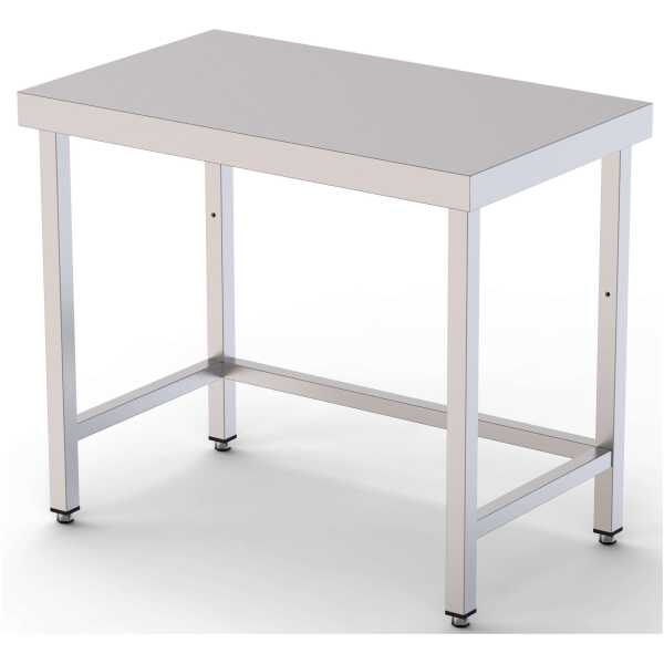 Mesa de Trabajo Acero inoxidable Central Sin Estante 1900x900x850h mm WTC190190S0