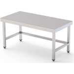 Mesa de Trabajo Acero Inoxidable Baja Central Sin Estante 1900x700x600h mm WTC270190S0