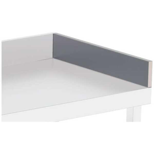 Peto Lateral Acero Inoxidable Izquierda Fondo de Mesa 700 mm ISA7000LDSS