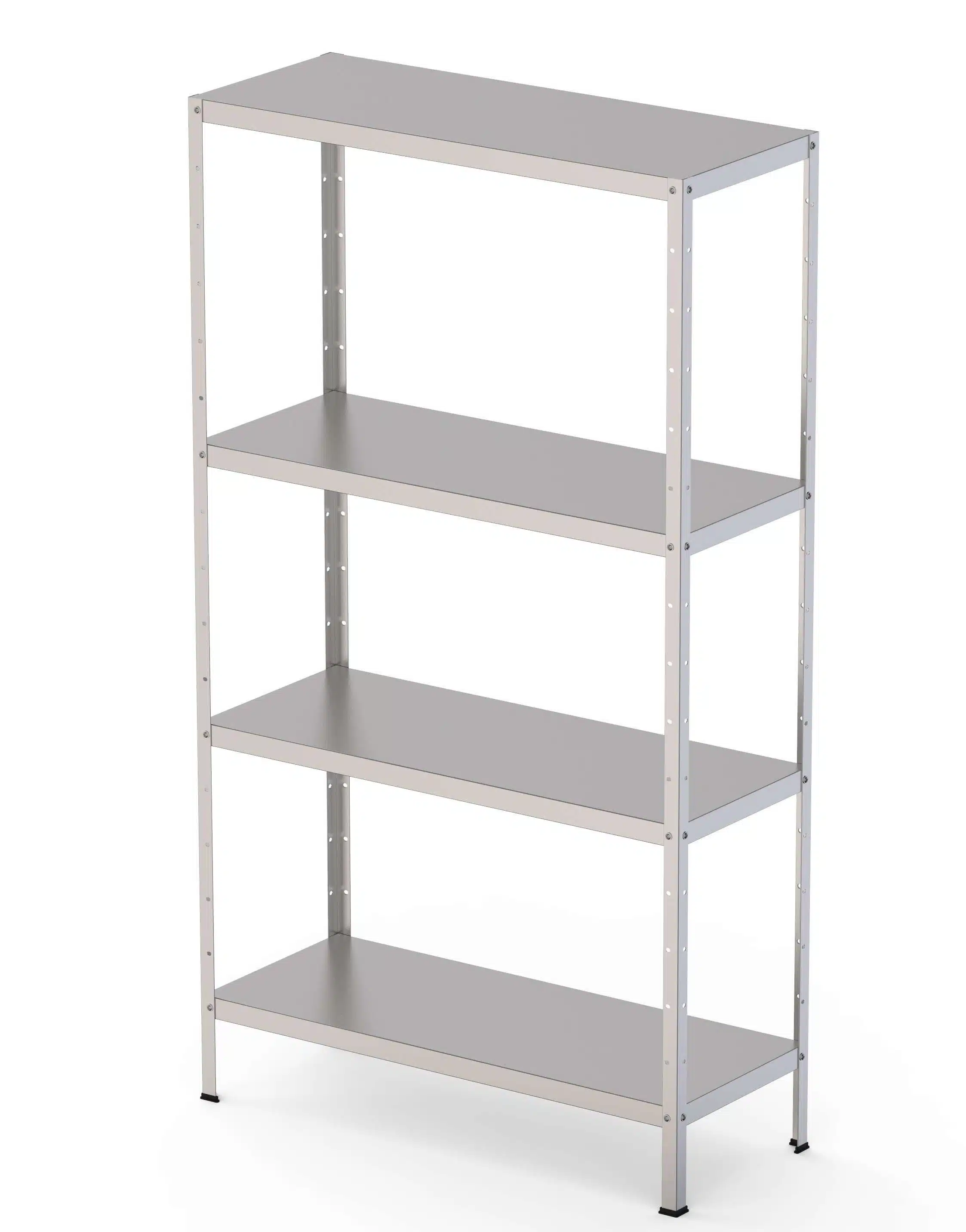 Estantería de Pie Acero Inoxidable Fondo 300 de 1000x300x2000h mm FS100320S40