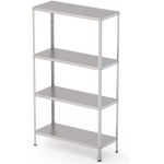 Estantería de Pie Acero Inoxidable Fondo 500 de 800x500x1800h mm FS080518S40