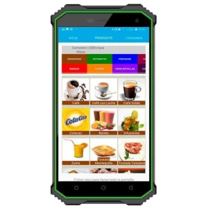 PDA 5 pulgada táctil IP68 con sistema Android