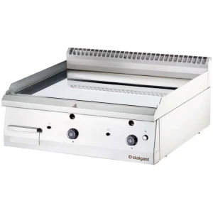 Fry top a gas Cromo Duro sobremesa placa lisa 400x700x250h mm 6