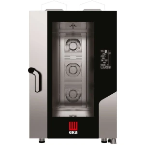 Horno a gas convección MILLENIAL BLACK MASK Gastronomía 11 bandejas GN1/1 MKF1111GBM Línea Padova