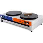 Crepera eléctrica Doble 3+3KW 890x490x220h mm PEKÍN EC-2