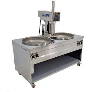 Freidora Eléctrica para churros 1550X800X850h 2 calderos de 600mm Línea Estambul DTM4