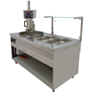 Freidora Eléctrica para churros de 1600x800x850h  mm con 1 caldero de 600mm y 2 bandejas GN1/1 Línea Estambul DTM6