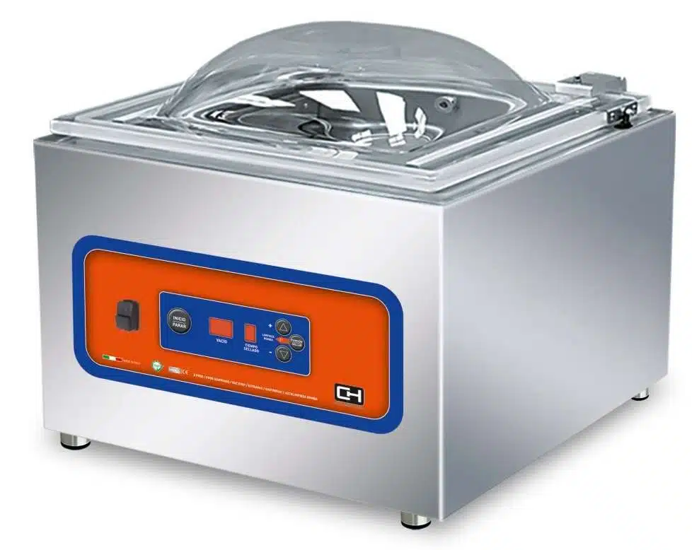 Envasadora al Vacío de Campana Sobremesa Barra soldadura 350 mm CHE350 Línea Parma