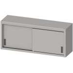 Armario de pared  acero inoxidable AISI 201 con puertas correderas 1400x400x600 mm AP144 Línea Varsovia (951724140)