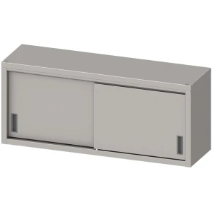 Armario de pared  acero inoxidable AISI 201 con puertas correderas 1400x400x600 mm AP144 Línea Varsovia (951724140)