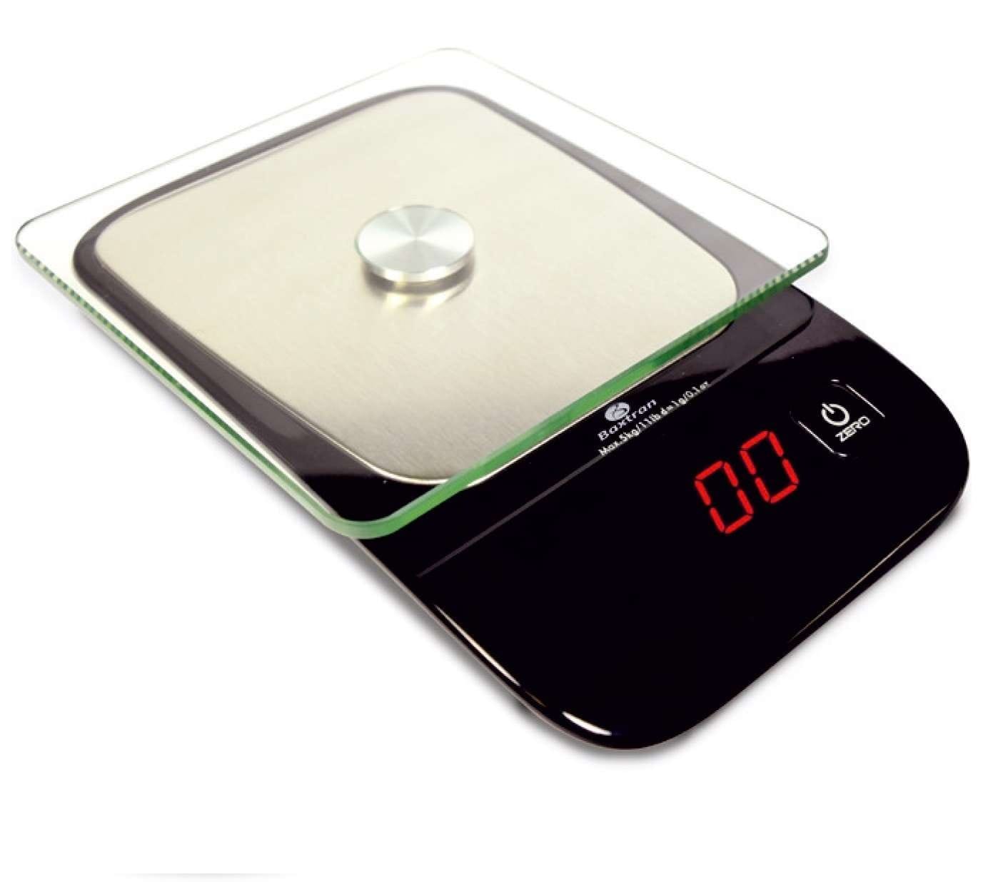 Balanza Cocina 5Kg de Uso Interno GLASS KS BAXTRAN (261479)