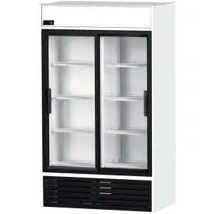 Armario Expositor Refrigerado 1000 litros 2 Puertas Correderas de Vidrio de 1250 x695 x2005h mm CORDOBA RVCS1000