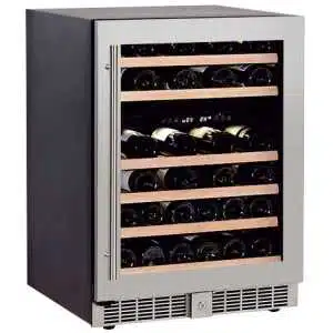 Armario Cava de Vino 2 temperaturas 50 botellas 595x580x870h mm PEKIN W-50