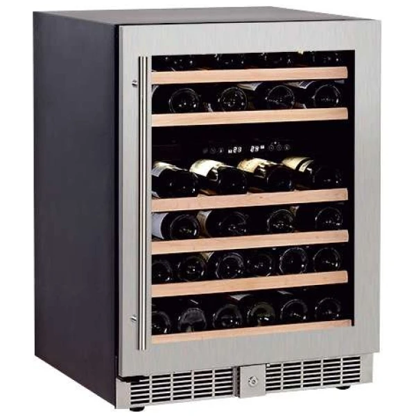 Armario Cava de Vino 2 temperaturas 50 botellas 595x580x870h mm PEKIN W-50