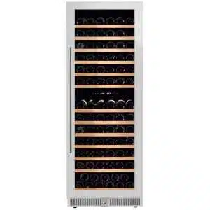 Armario Cava de Vino 2 temperaturas 140 botellas 595X700X1605h mm PEKIN W-140
