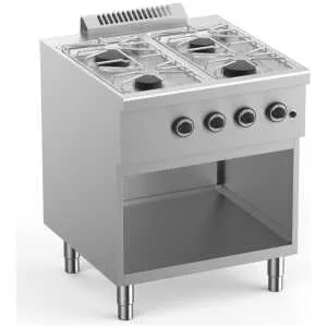 Cocina a Gas 4 Fuegos con Mueble Fondo 700 ELFU77A START LINE