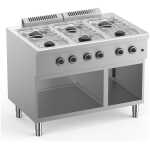 Cocina a Gas 6 Fuegos con Mueble Fondo 700 ELFU711A START LINE