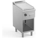 Frytop Eléctrico Acero Rectificado 40 cm con Mueble Potencia 4kW ELFTE74ALF START LINE