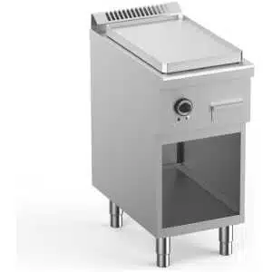 Frytop Eléctrico Acero Rectificado 40 cm con Mueble Potencia 4kW ELFTE74ALF START LINE