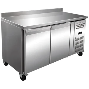 Mesa Refrigerada GN1/1 Acero Inoxidable 2 Puertas 1360x700x960h mm PEKIN GN2200TN